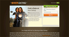 Desktop Screenshot of biker-dating.com